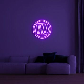 Disco Neon Sign perfect for party-themed rooms