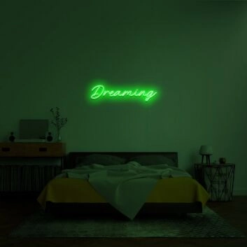 Dreaming Neon Sign for Whimsical Spaces