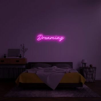 Dreaming Neon Sign for Whimsical Spaces