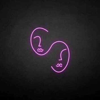 Gemini&#39; neon sign