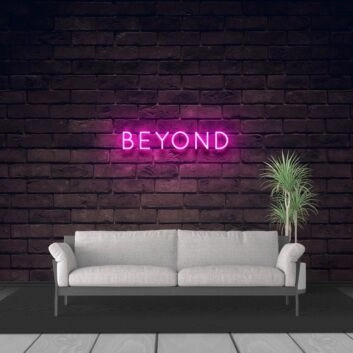 Beyond Neon Sign for Futuristic Spaces
