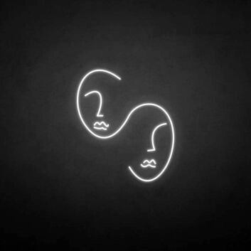 Gemini&#39; neon sign