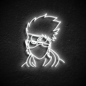 Kakashi Neon Sign for Anime Fans