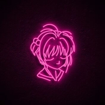 Sakura Kinomoto Neon Sign for Anime Lovers
