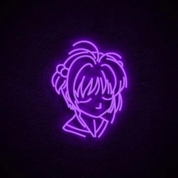Sakura Kinomoto Neon Sign for Anime Lovers