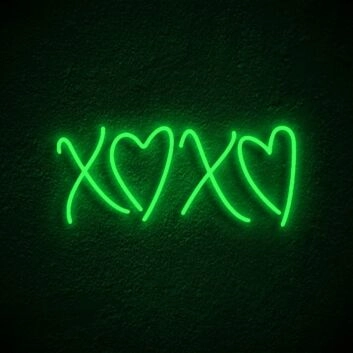 Xo Neon Sign for Music Lovers and Romantic Spaces