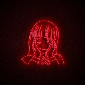 Yumeko Neon Sign for Anime Enthusiasts