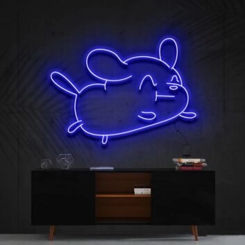 Cartoon Puppy Neon Sign for Kids and Pet Lovers