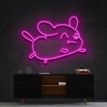 Cartoon Puppy Neon Sign for Kids and Pet Lovers