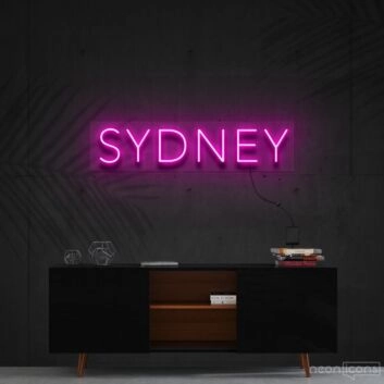 Sydney Neon Sign for Travel Lovers