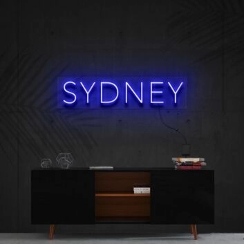 Sydney Neon Sign for Travel Lovers