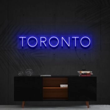 Toronto Neon Sign for Travel Lovers