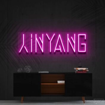 Yin Yang Neon Sign for Balanced and Zen Spaces
