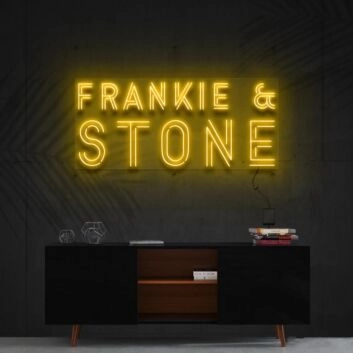 Frankie Stone Neon Sign for Bold and Edgy Spaces