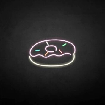 Donut&#39; neon sign