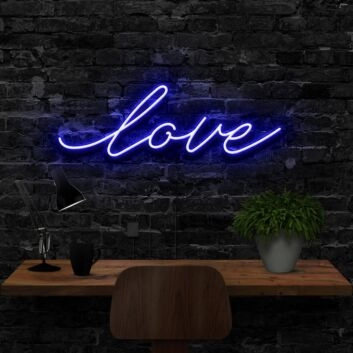 Love Neon Sign for Romantic Settings