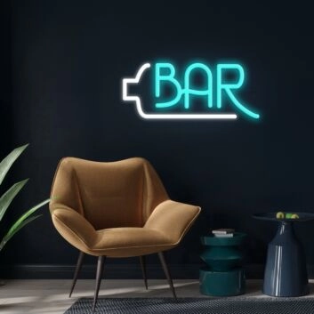 Bars Neon Sign for Bar and Party Spaces