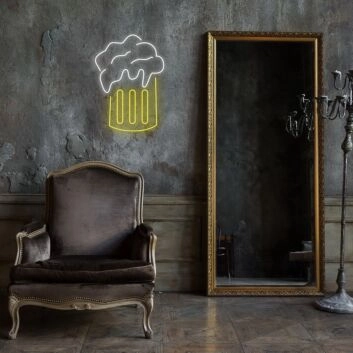 Beer Neon Sign for Restaurants and Bars