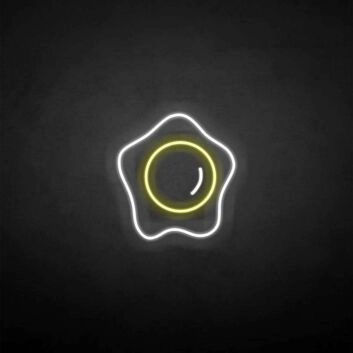 Egg yolk&#39; neon sign