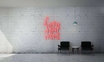 Home Sweet Home Heart Neon Sign