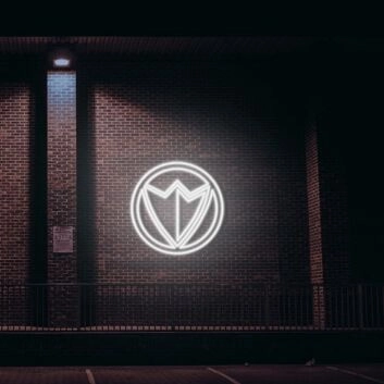 Falcon Neon Sign V2 for Bird Lovers