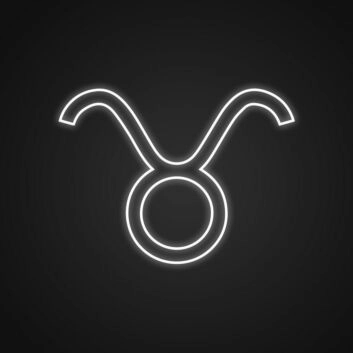 Taurus Neon Sign for Horoscope Enthusiasts