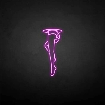 Thigh&#39; neon sign