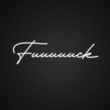 Fuuuck Neon Sign for Edgy Decor