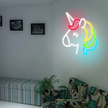 Unicorn Neon Sign for Fantasy Decor