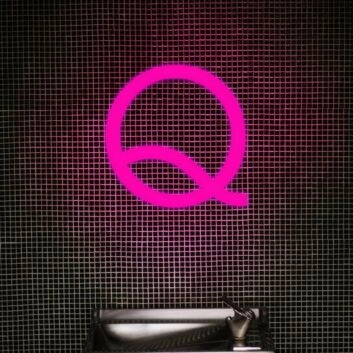 Letter Q Neon Sign for Custom Decor