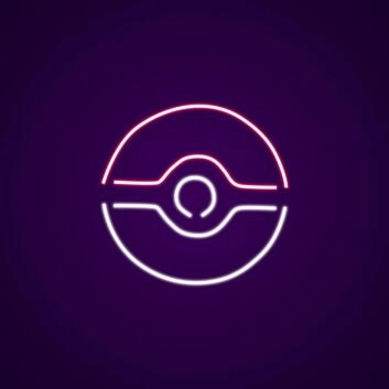 Pokeball Neon Sign for Anime Fans