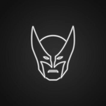 Superhero Neon Sign for Kids Rooms