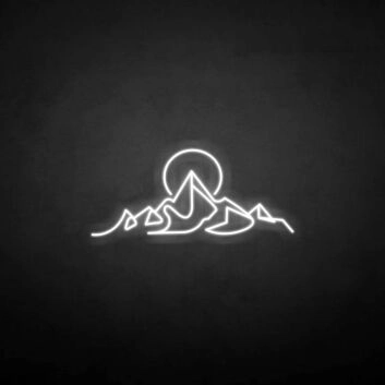 Sunrise&#39; neon sign