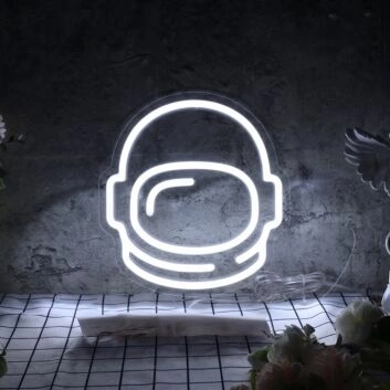 Astronaut Neon Sign for Space Enthusiasts