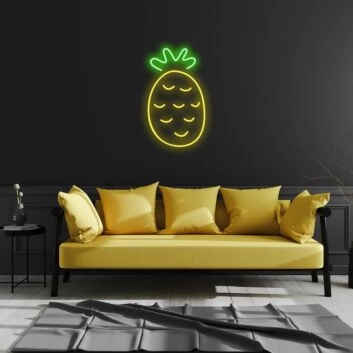 Pineapple Neon Sign v2 Add a tropical touch to your home