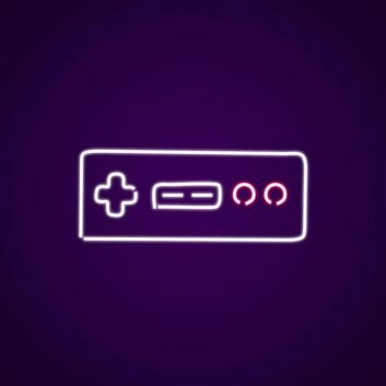 Controller Neon Sign Ideal for creating the ultimate gaming room