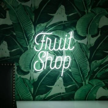 Fruit Shop Neon Sign Ideal for fruit shops and fresh markets