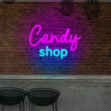 Candy Shop Neon Sign Add sweetness to your candy shop or kitchen