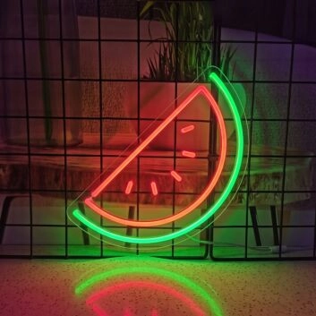 Watermelon Neon Sign Add a refreshing touch to your decor