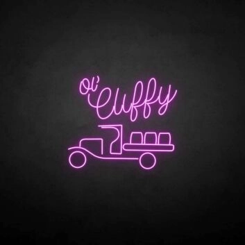&#39;Truck&#39; neon sign
