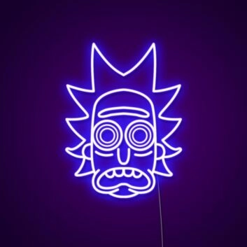 Psychedelic Rick Sign Neon Sign Perfect for Rick and Morty fans