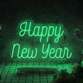Happy New Year Neon Sign Ring in the new year with this festive sign