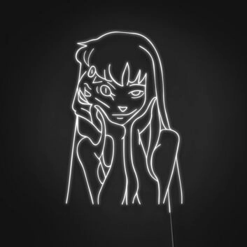 Tomie Kawakami Neon Sign Ideal for anime fans