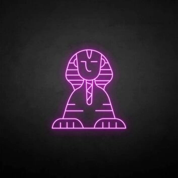 Sphinx&#39; neon sign