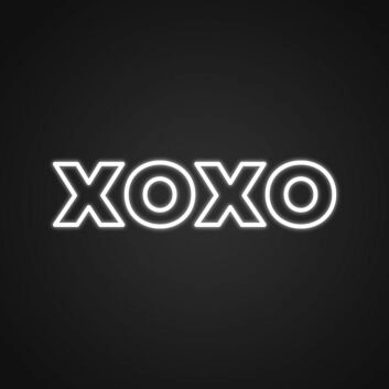 Xoxo Customizables Neon Sign Spread love and positivity