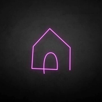 House&#39; neon sign