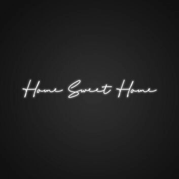 Home Sweet Homes Neon Sign Create a warm and inviting atmosphere