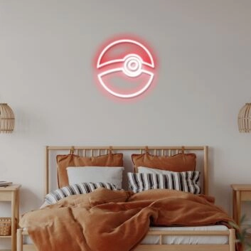 Pokeball Neon Sign Perfect for Anime fans