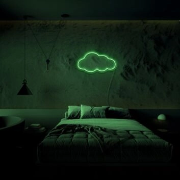 Cloud Neon Sign Add a touch of whimsy and serenity