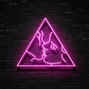 Aesthete Neon Sign Perfect for art lovers and creative spaces